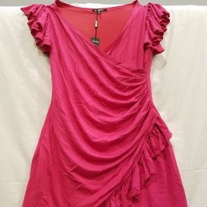 Ruffle short dress